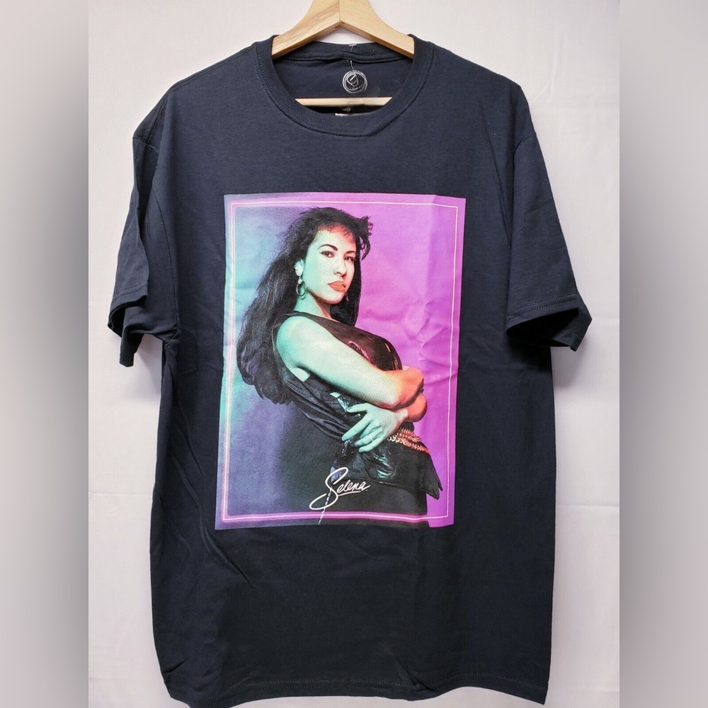 Black Selena Graphic Tee